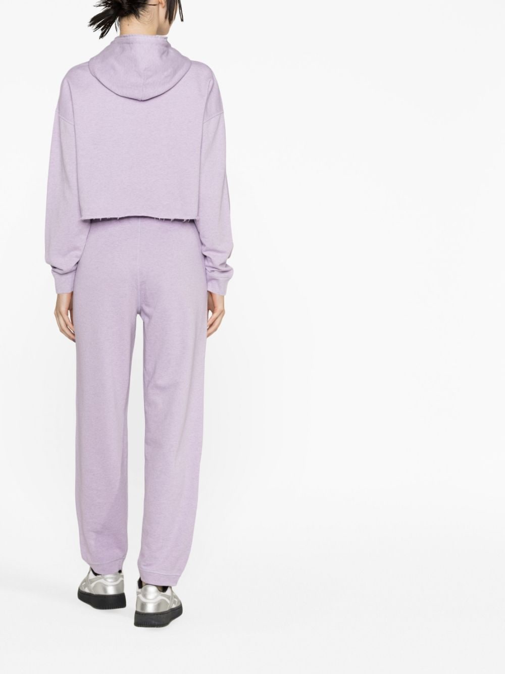 GANNI Trousers Lilac