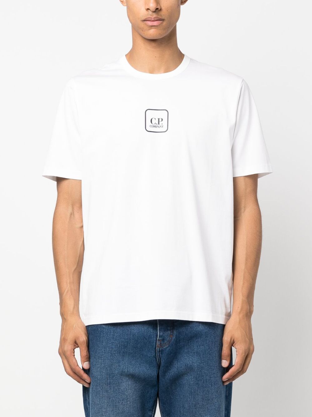 C.P. COMPANY METROPOLIS T-shirts and Polos White