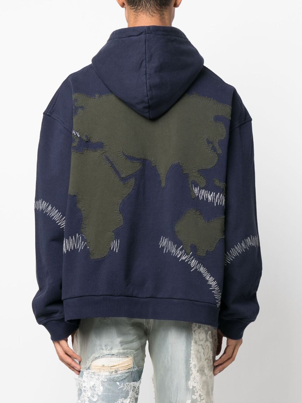 WHO DECIDES WAR BY EV BRAVADO Sweaters Blue