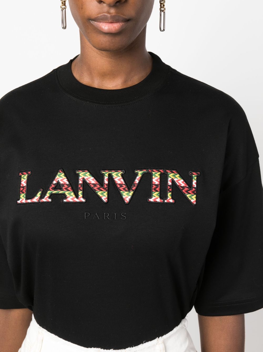 Lanvin T-shirts and Polos Black