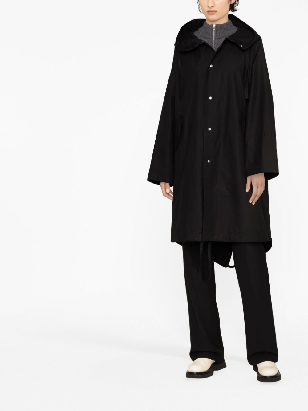 Jil Sander Coats Black