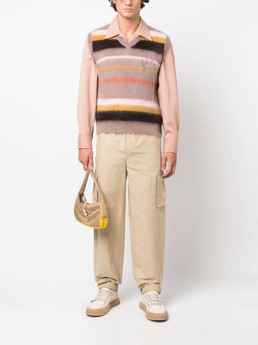 Etro Sweaters Grey