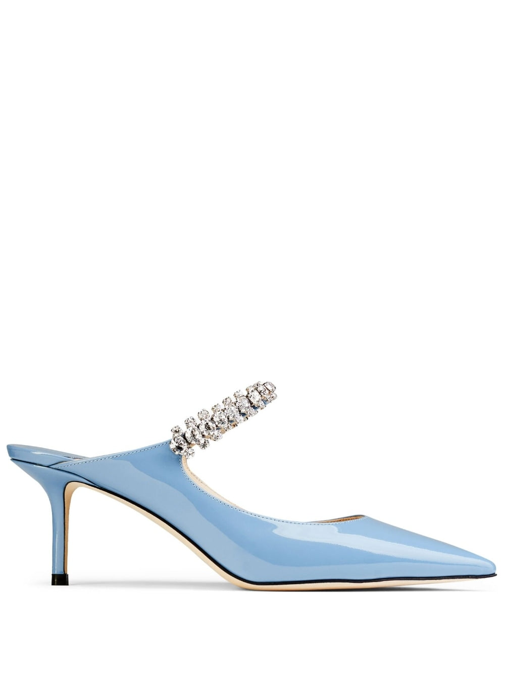 Jimmy Choo With Heel Clear Blue