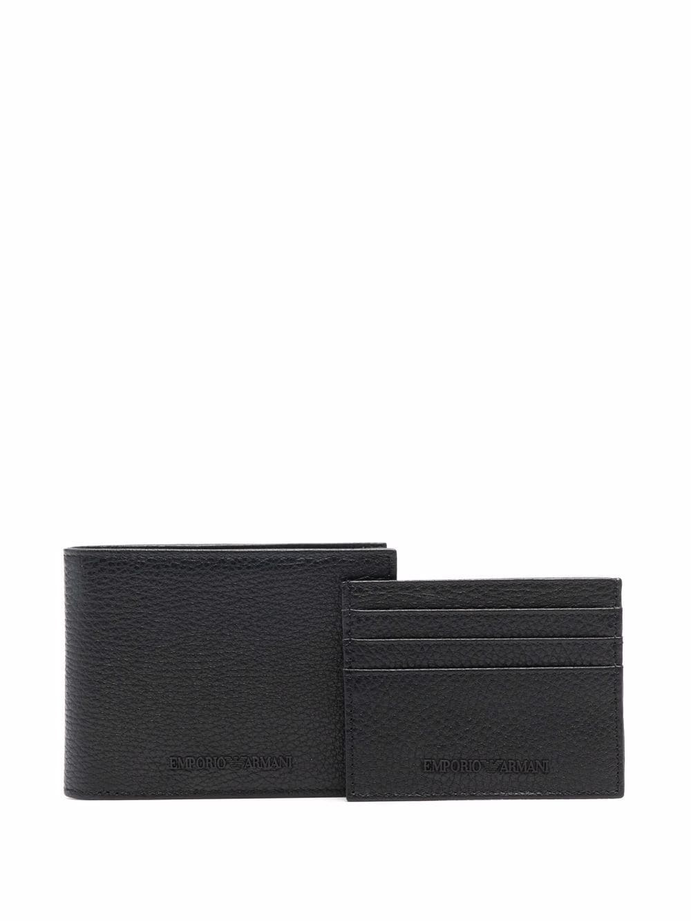 Emporio Armani Wallets Black