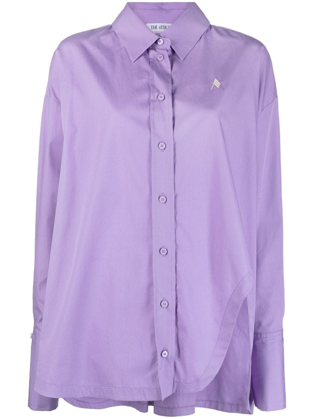 The Attico Shirts Lilac