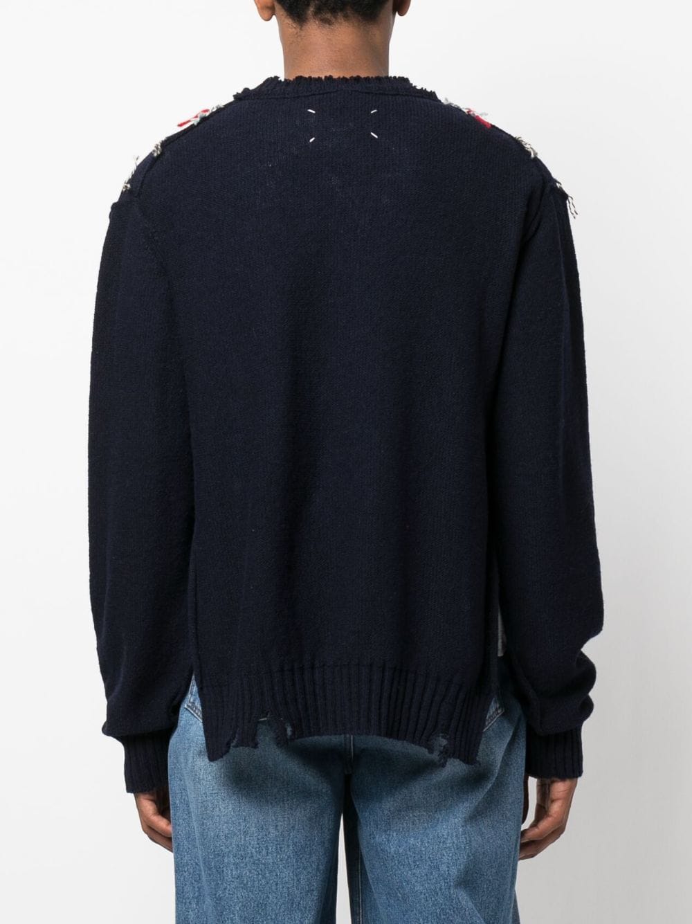 Maison Margiela Sweaters Blue