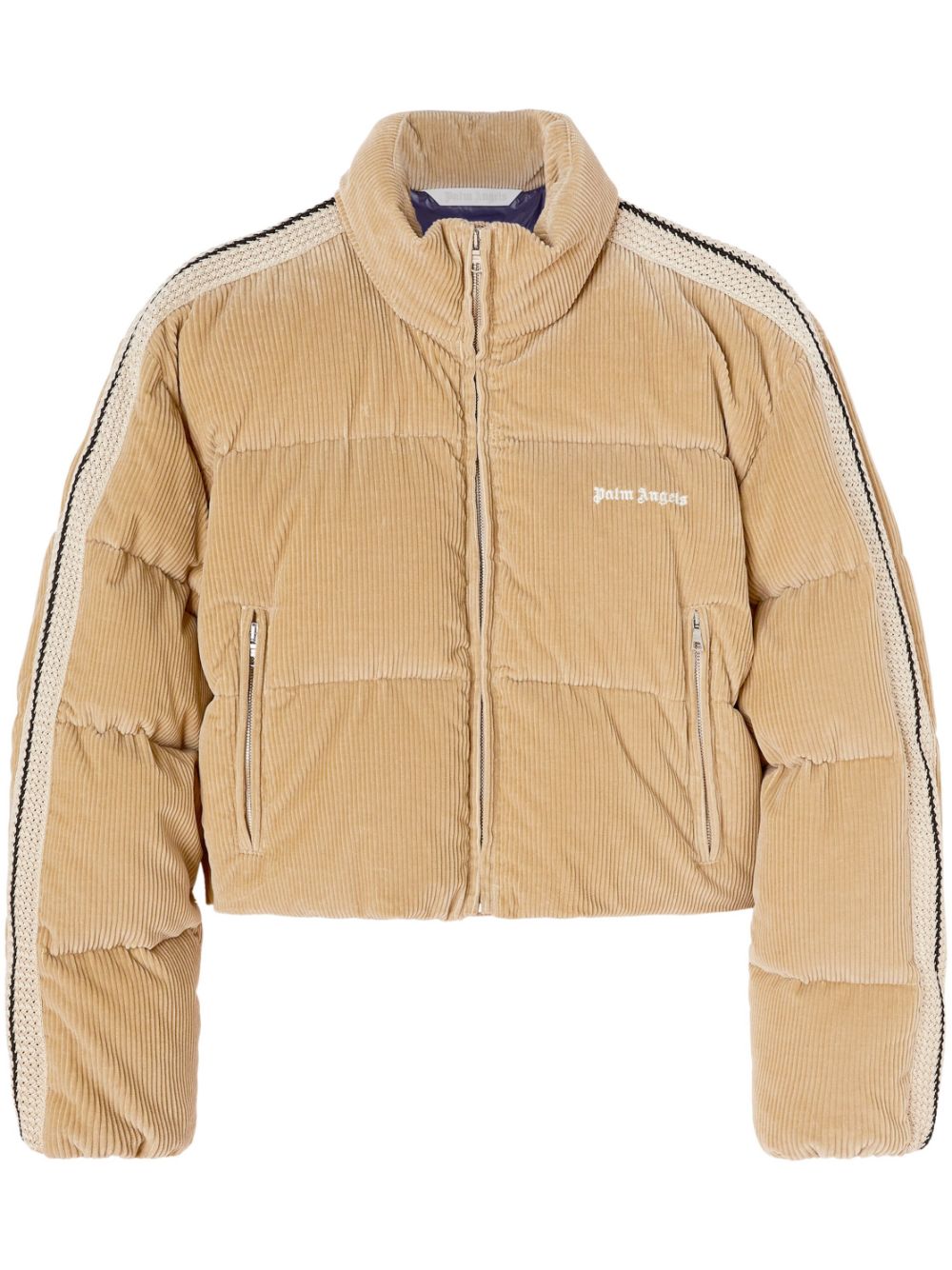 Palm Angels Coats Beige