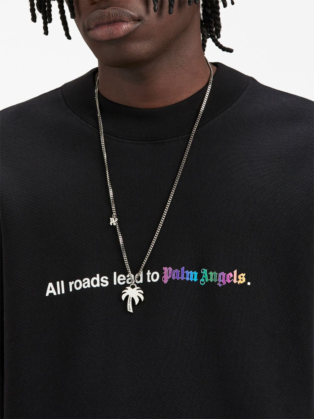 Palm Angels Sweaters Black