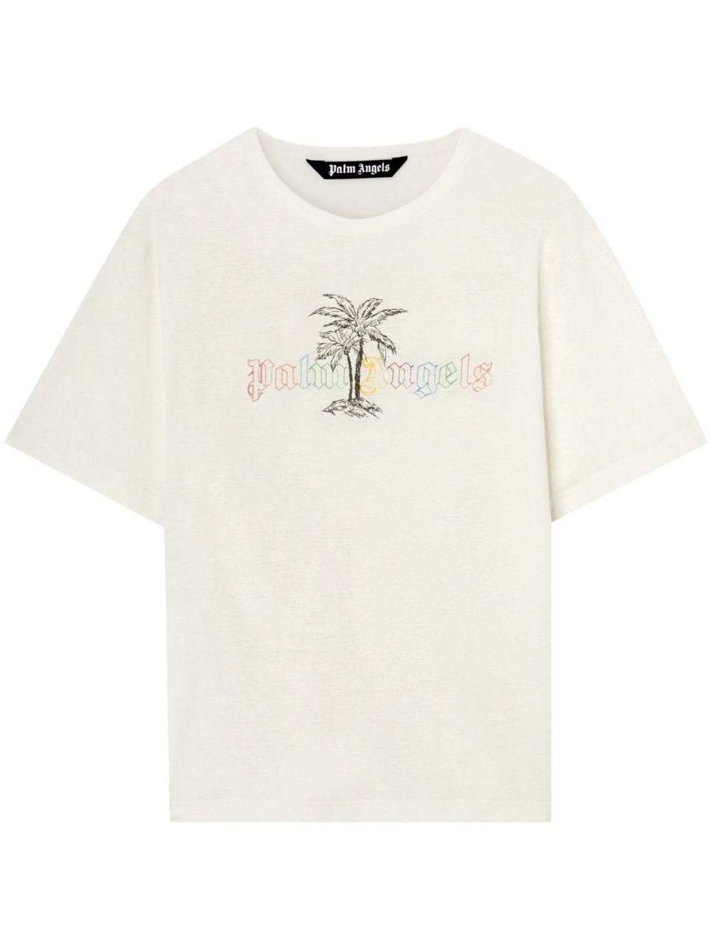 Palm Angels T-shirts and Polos White