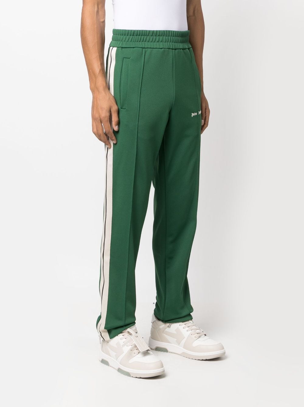 Palm Angels Trousers Green