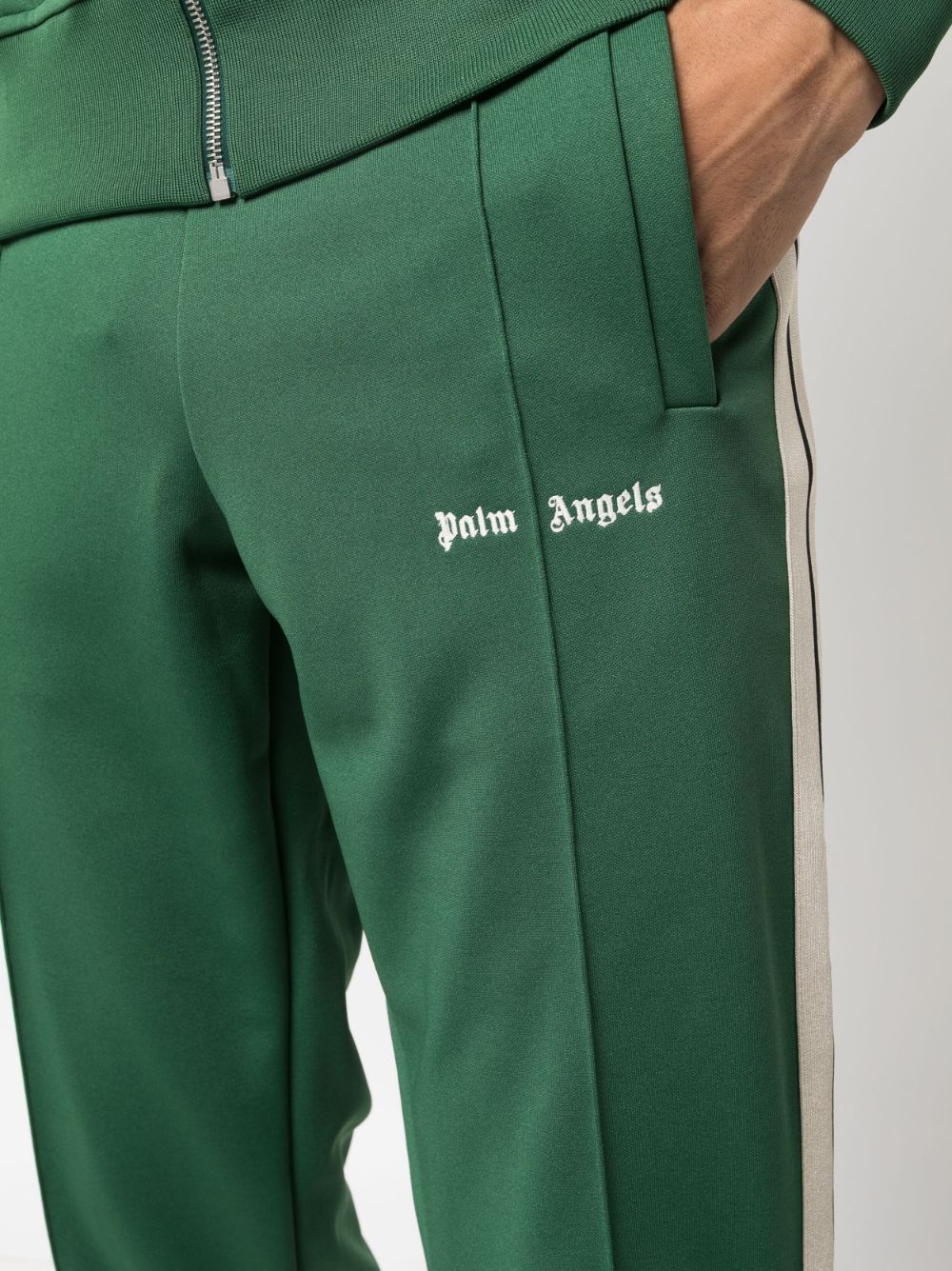 Palm Angels Trousers Green