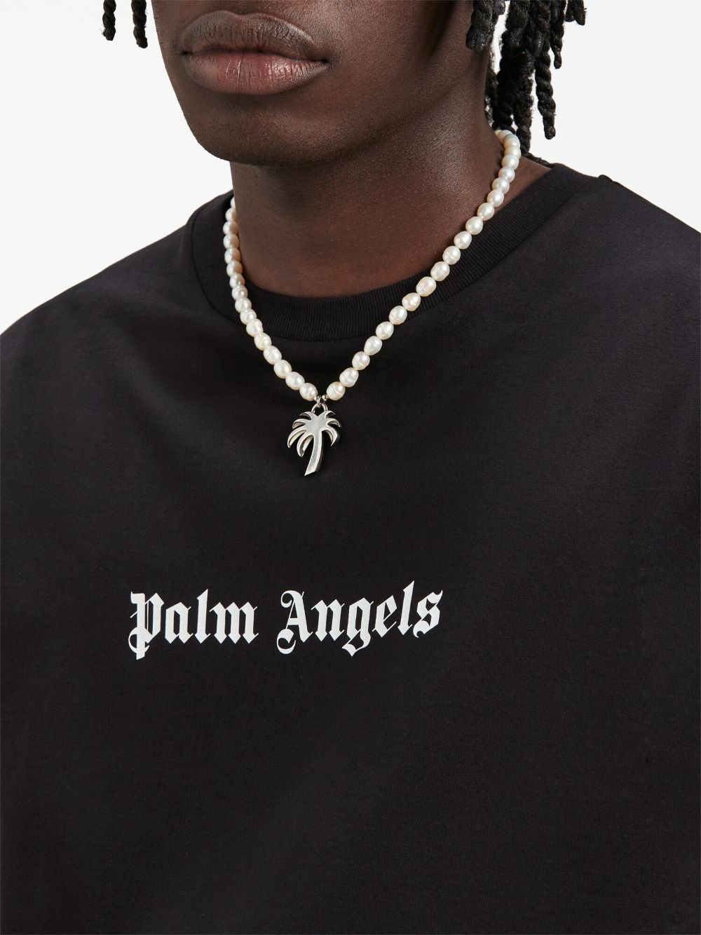 Palm Angels T-shirts and Polos Black