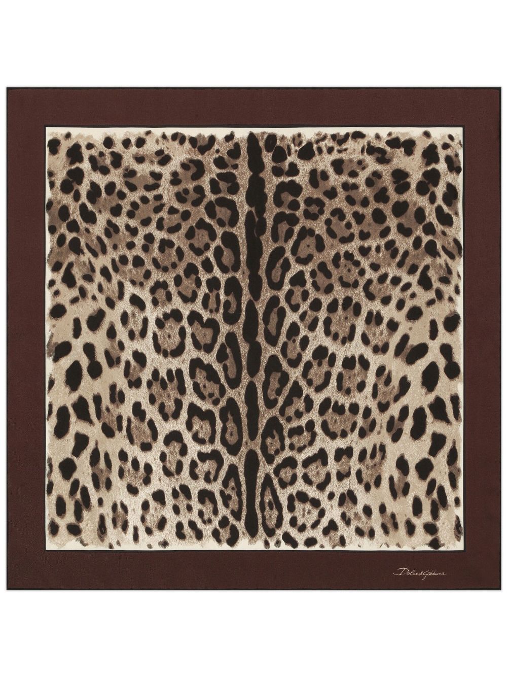 Dolce & Gabbana Scarfs Brown