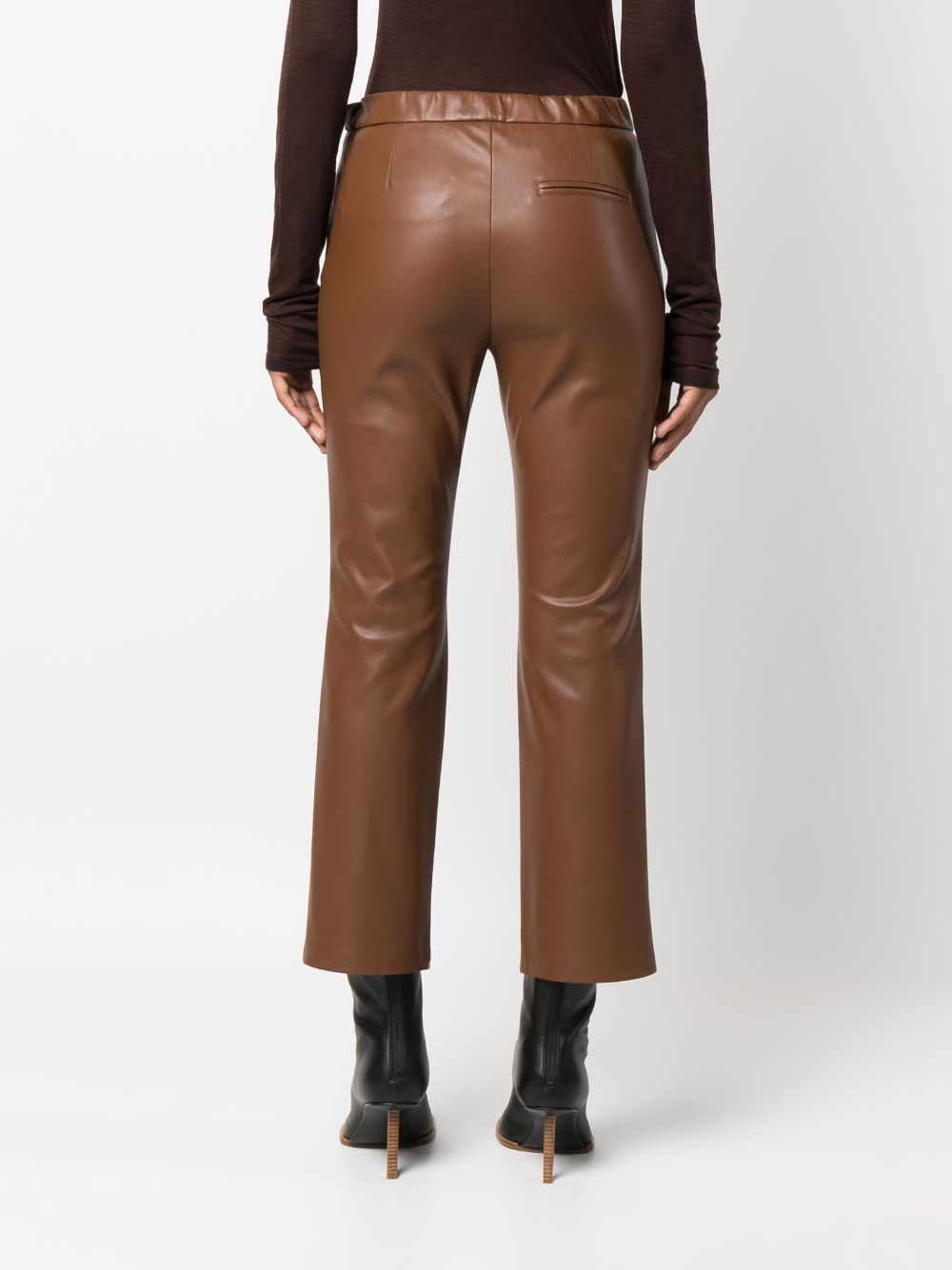 Semicouture Trousers Brown