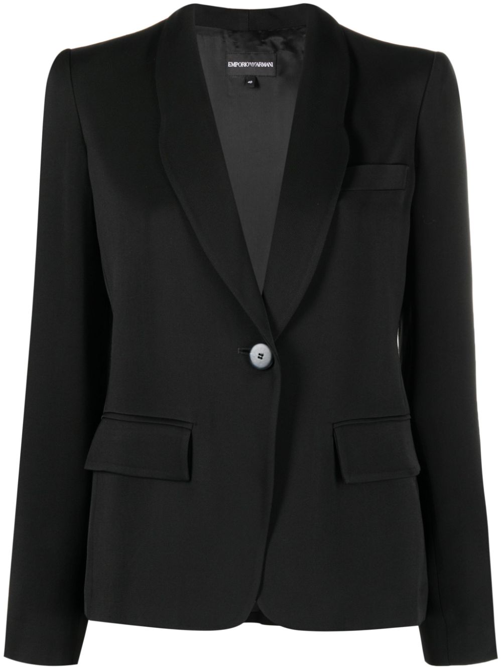 Emporio Armani Jackets Black