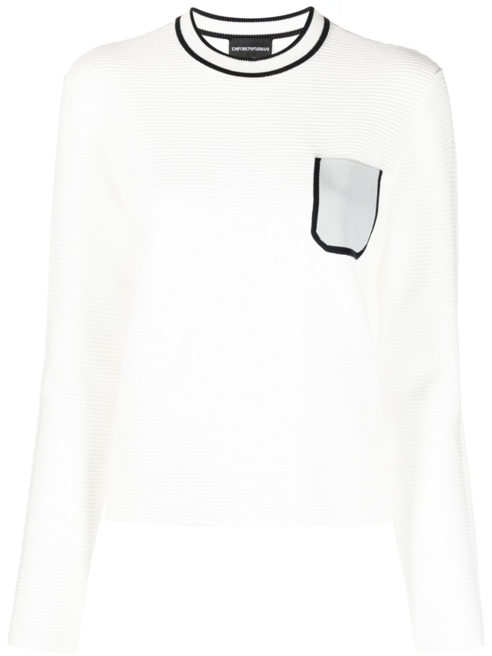 Emporio Armani Sweaters White