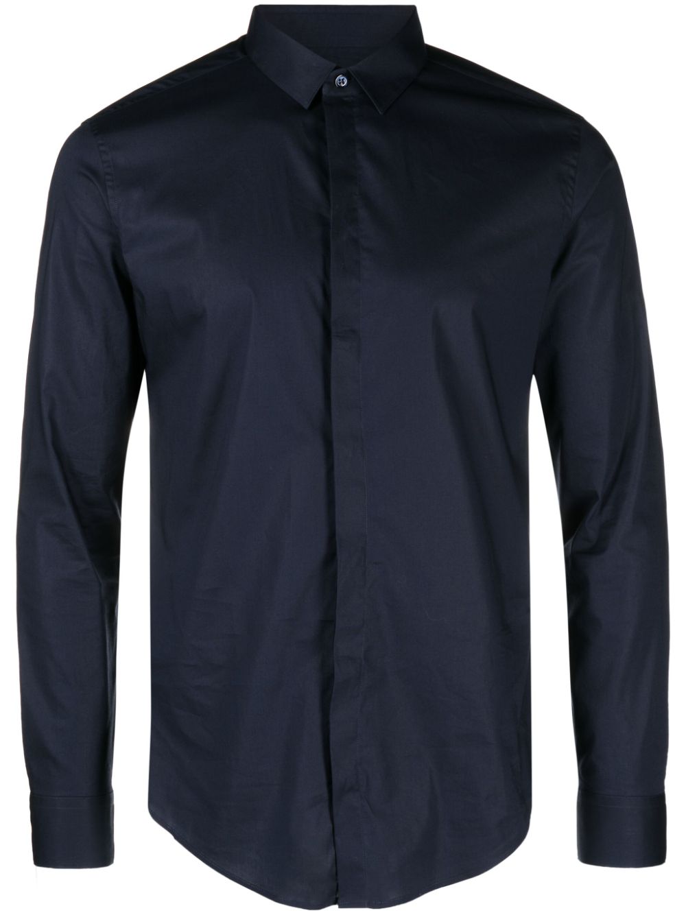 Emporio Armani Shirts Blue