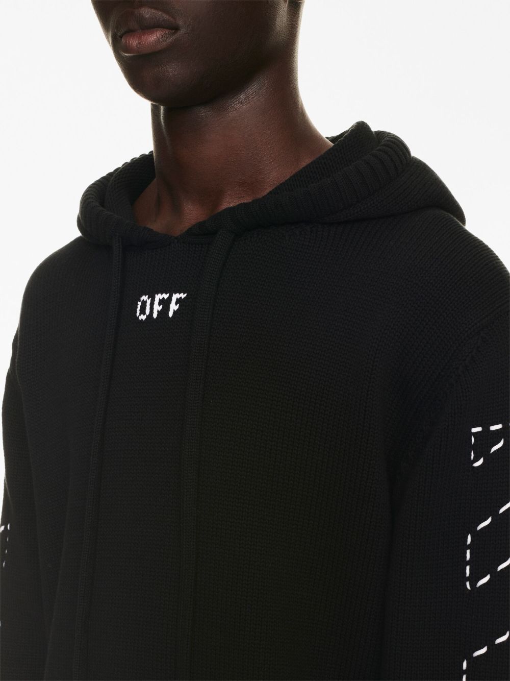 Off White Sweaters Black