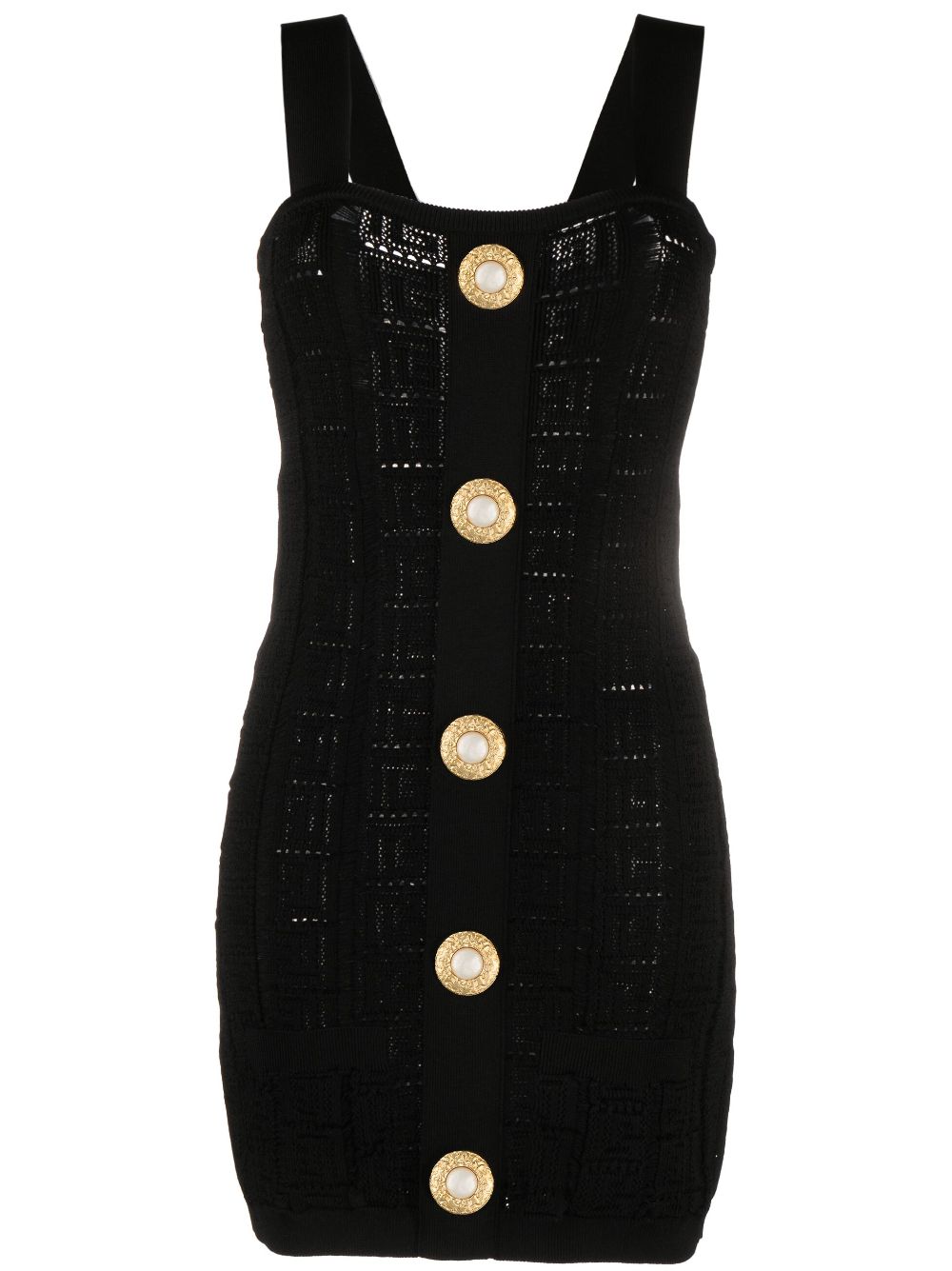 Balmain Dresses Black