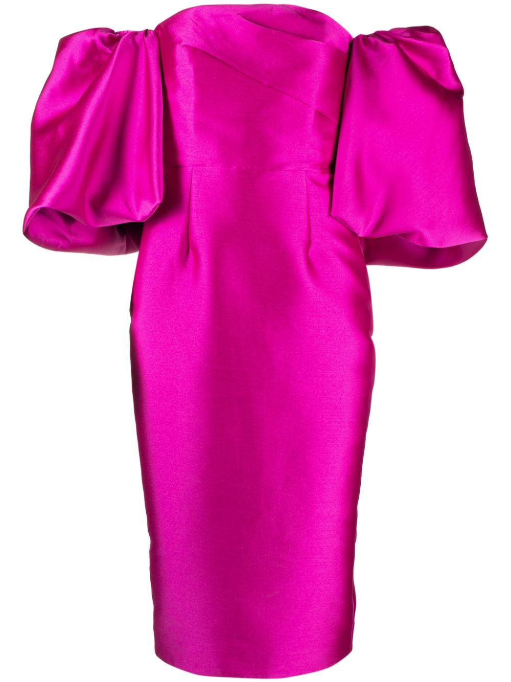 Solace London Dresses Fuchsia