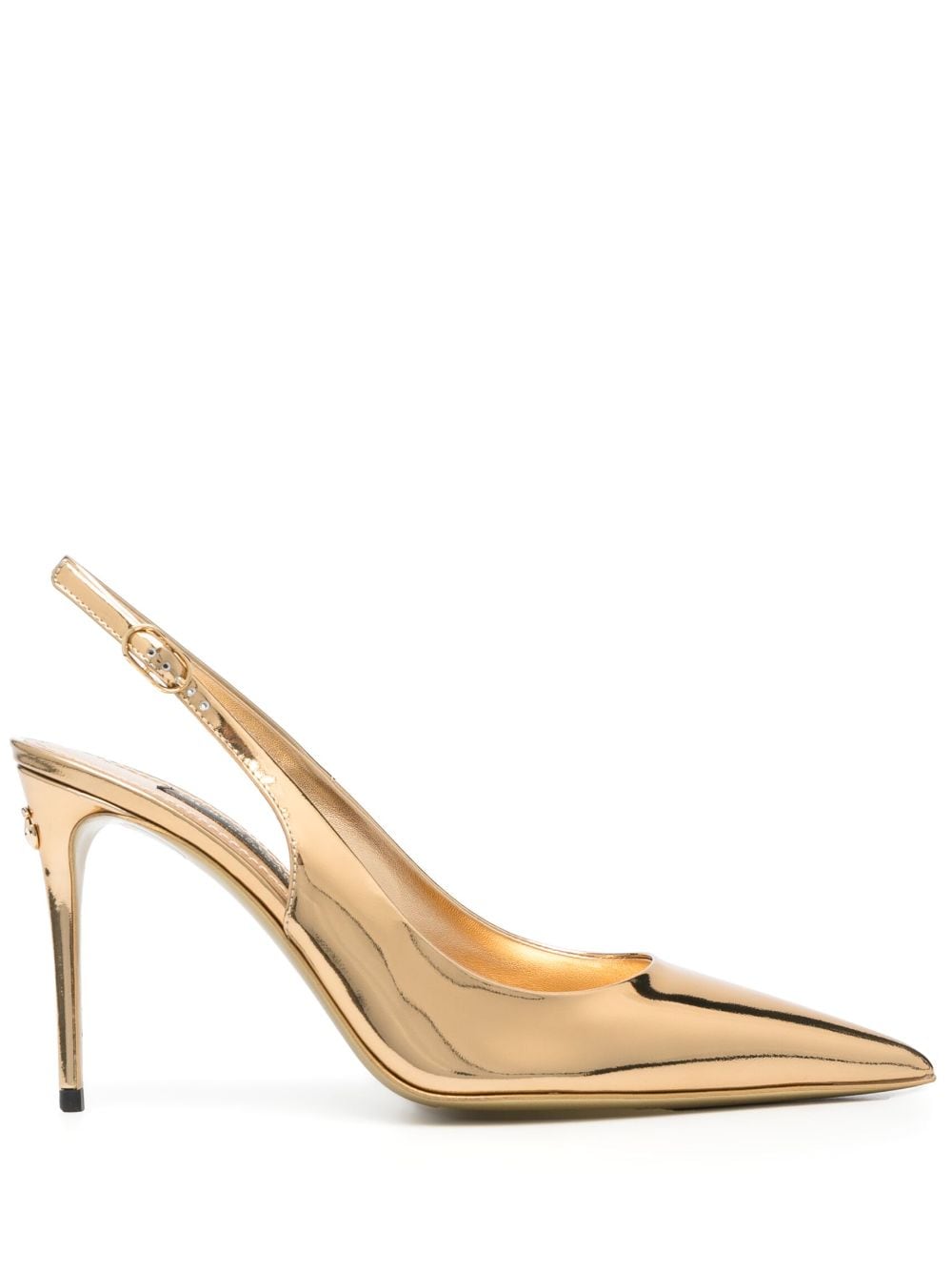 Dolce & Gabbana With Heel Golden