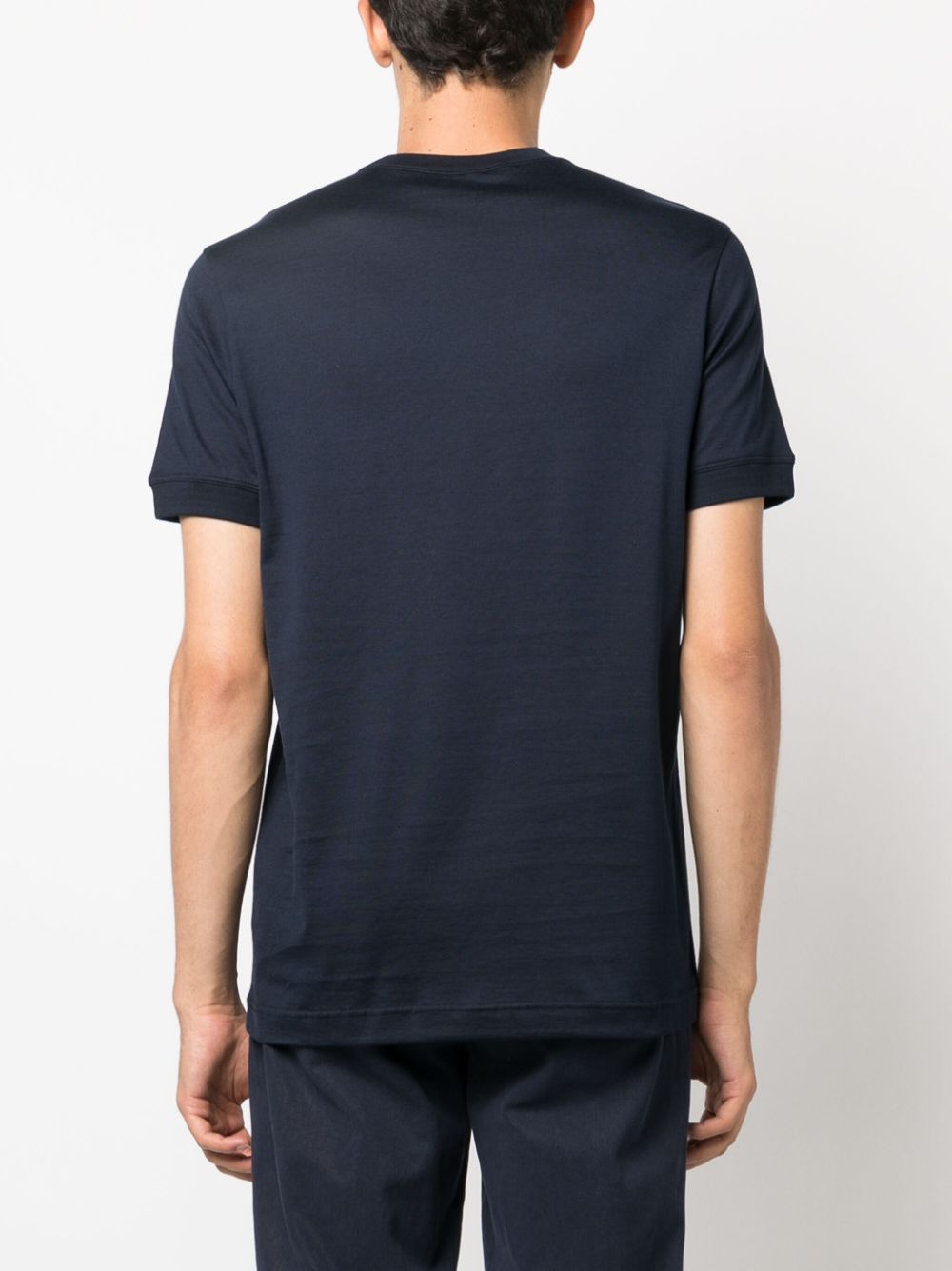 Kiton T-shirts and Polos Blue