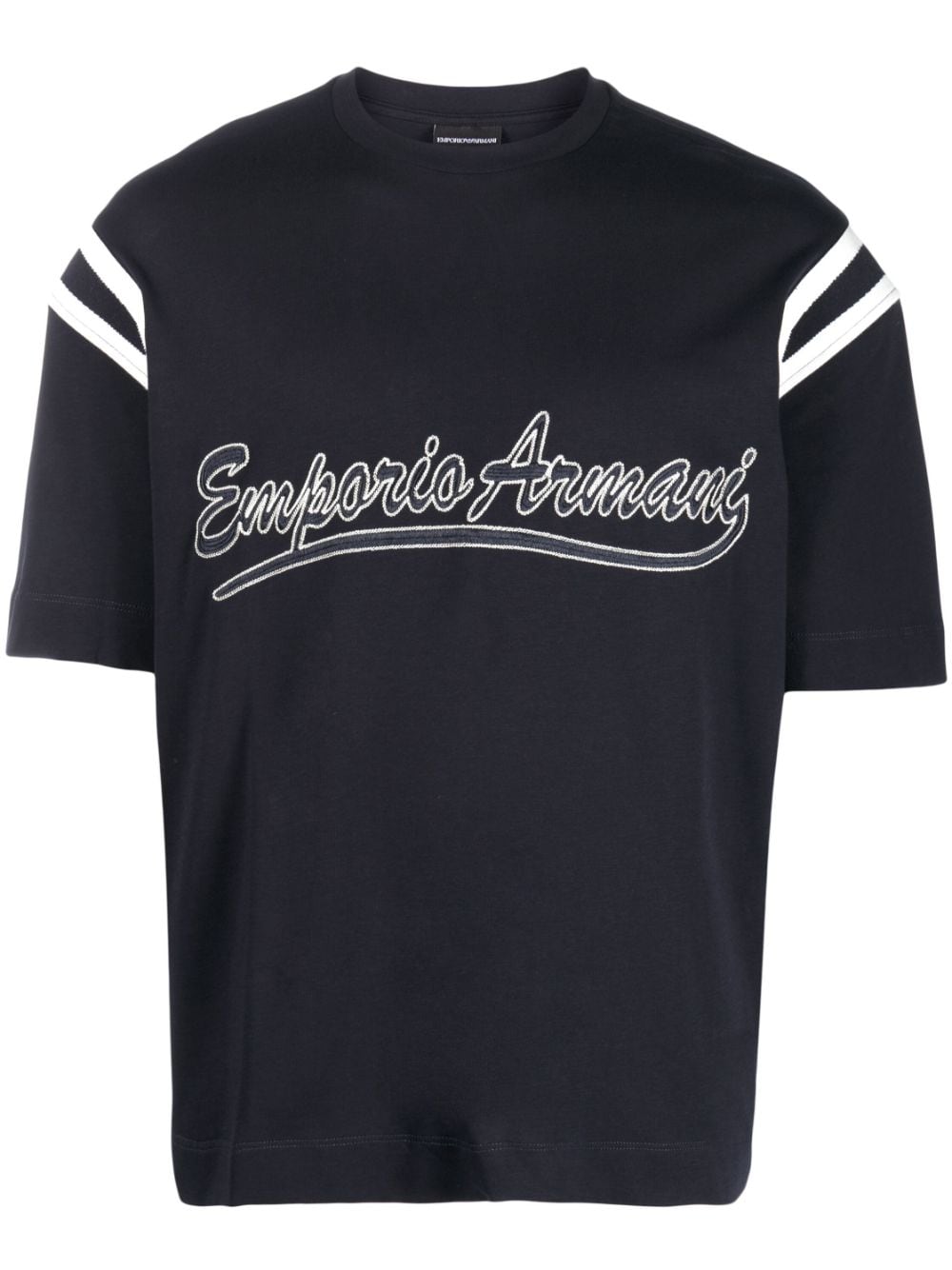 Emporio Armani T-shirts and Polos Blue