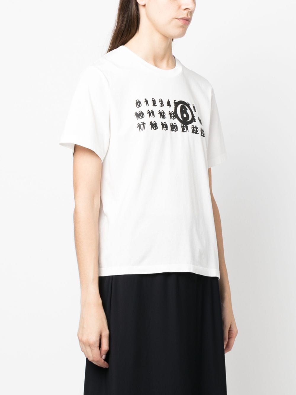 MM6 Maison Margiela T-shirts and Polos White