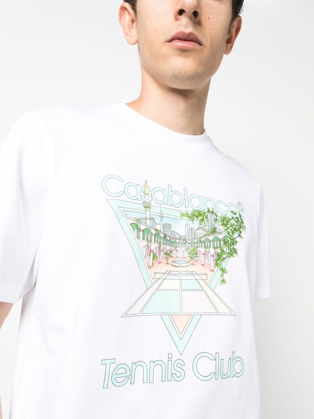 Casablanca T-shirts and Polos White