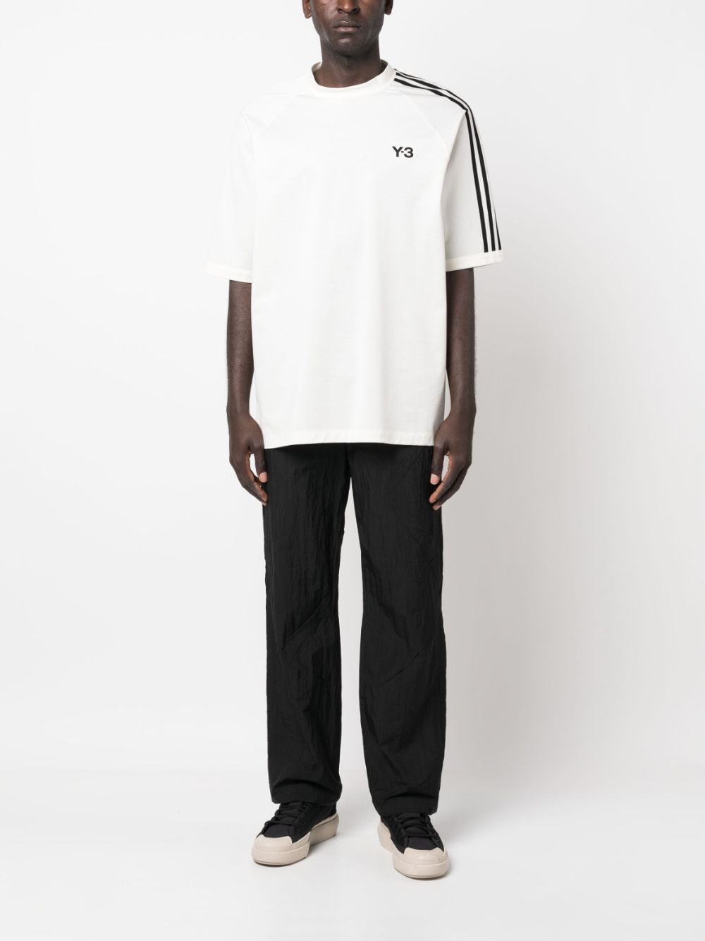 Y-3 T-shirts and Polos White