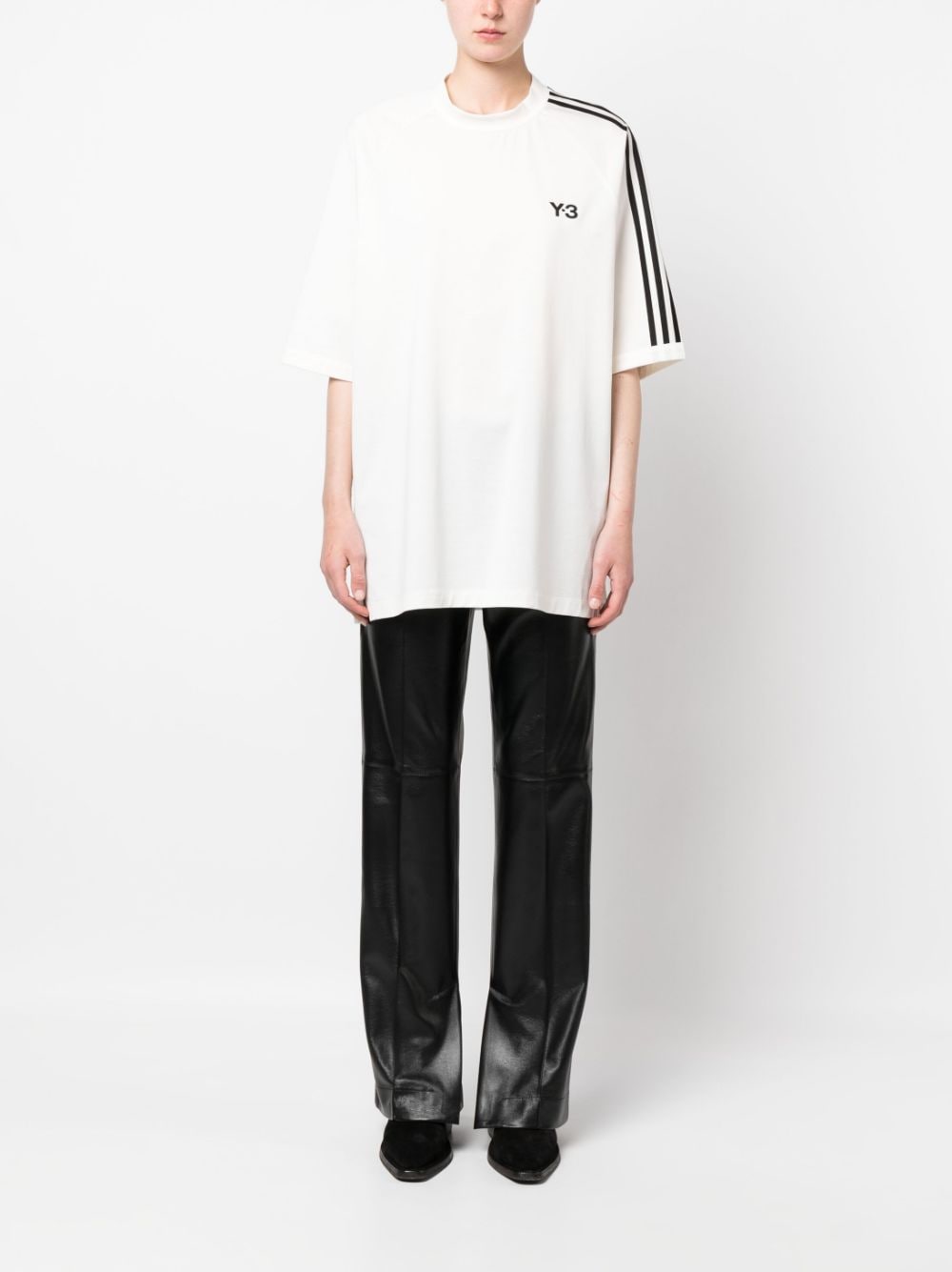 Y-3 T-shirts and Polos White