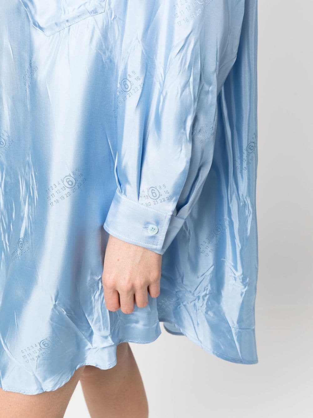 MM6 Maison Margiela Dresses Clear Blue