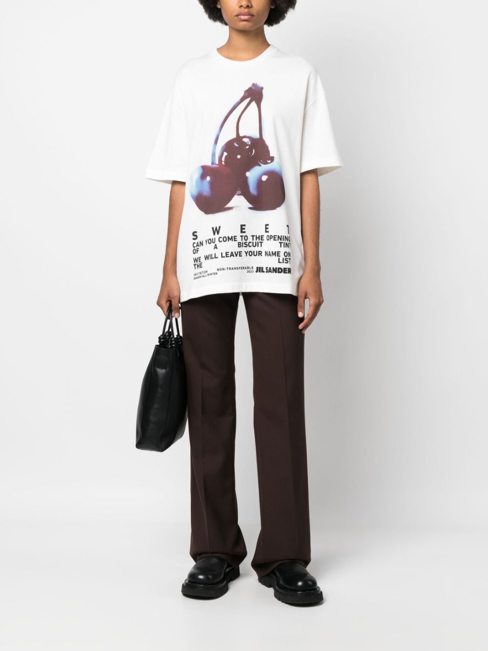 JIL SANDER FASHION T-shirts and Polos White