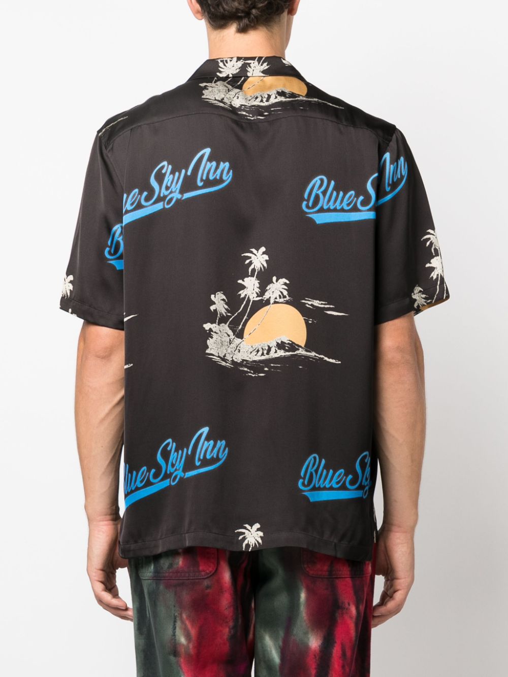 BLUE SKY INN Top Black