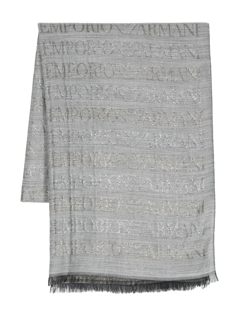 Emporio Armani Scarfs Grey