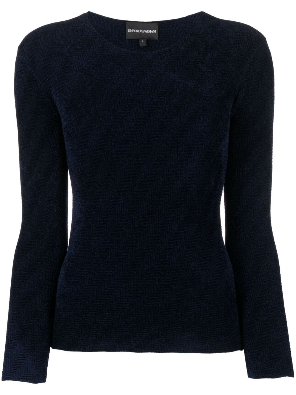 Emporio Armani Sweaters Blue