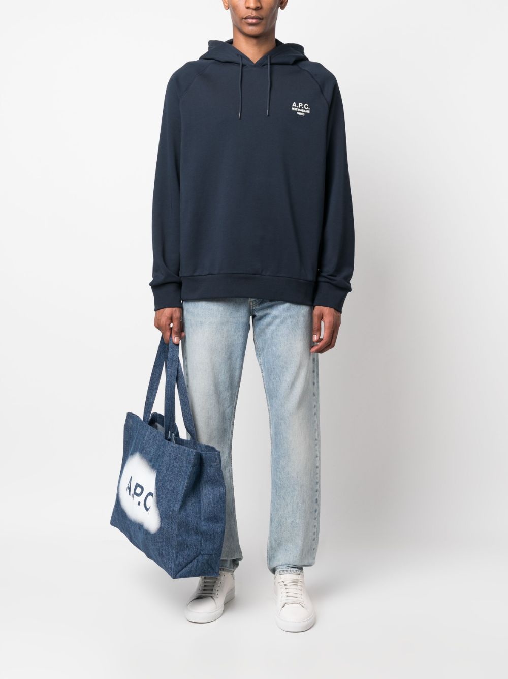 A.P.C. Sweaters Blue