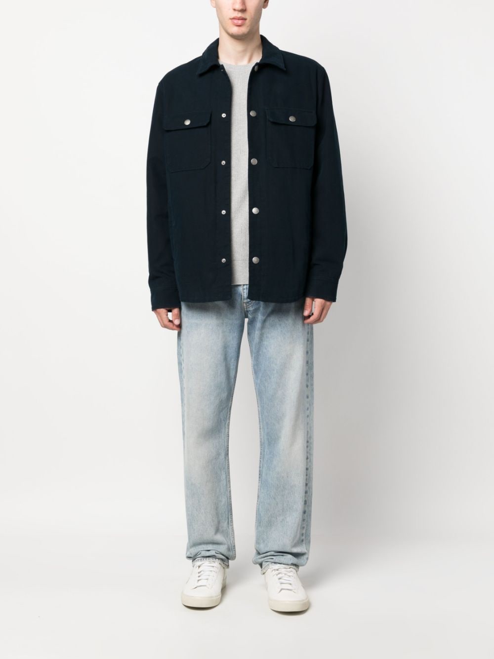 A.P.C. Coats Blue