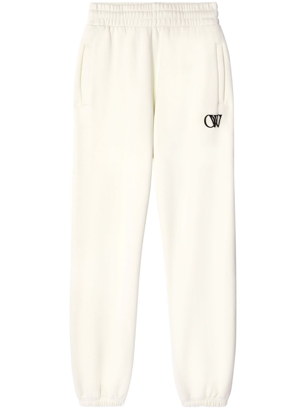 Off White Trousers Beige