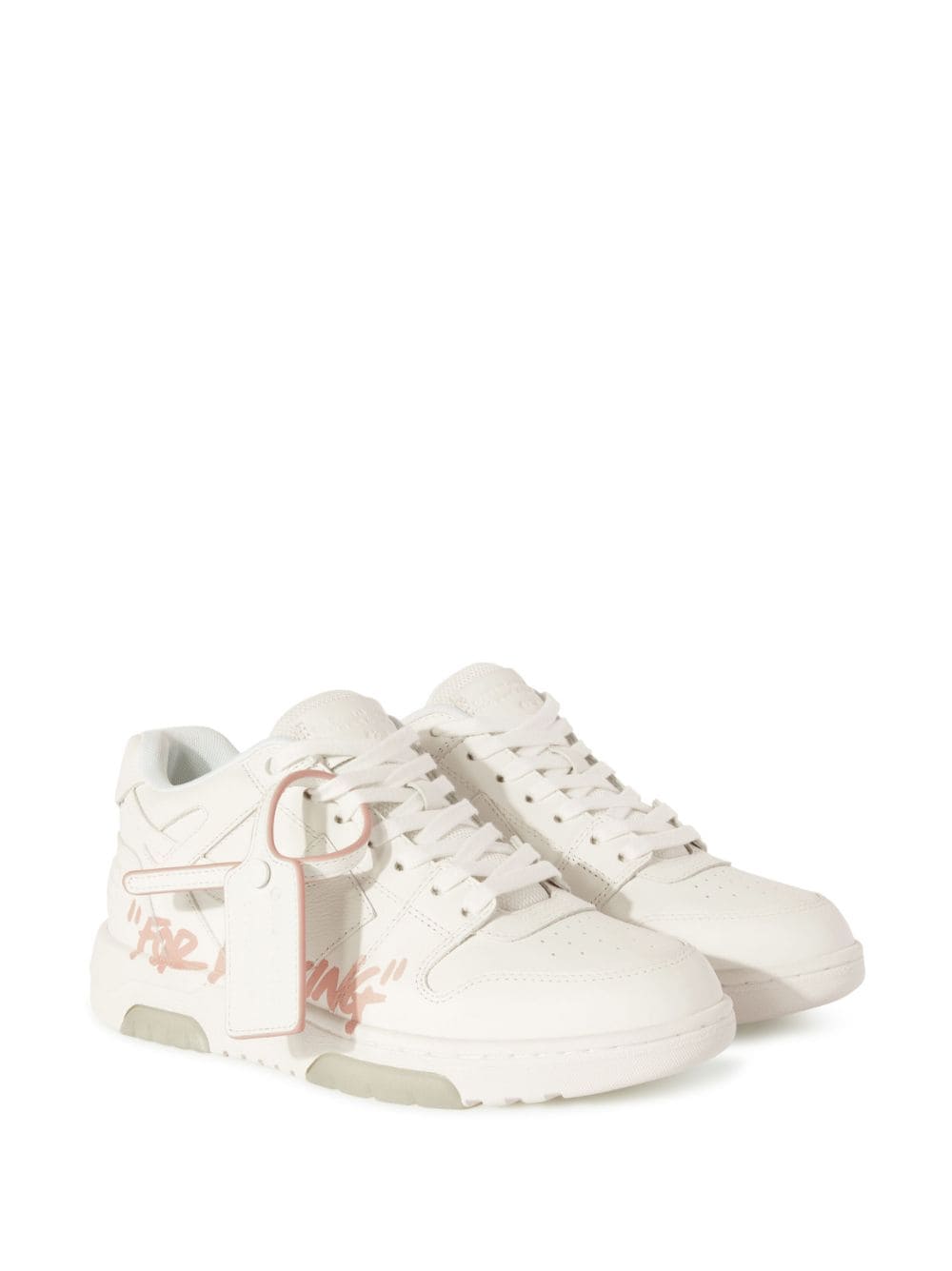 Off White Sneakers Pink