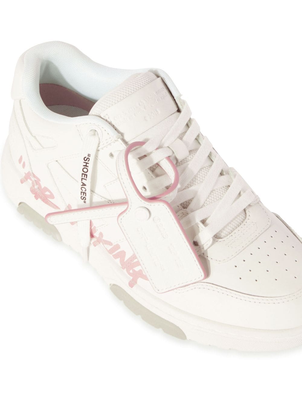 Off White Sneakers Pink