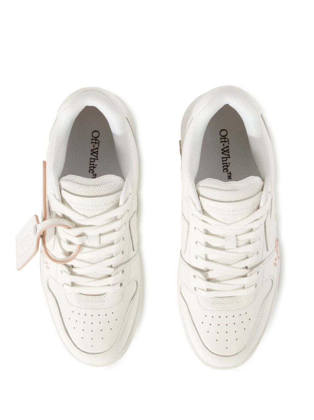 Off White Sneakers Pink