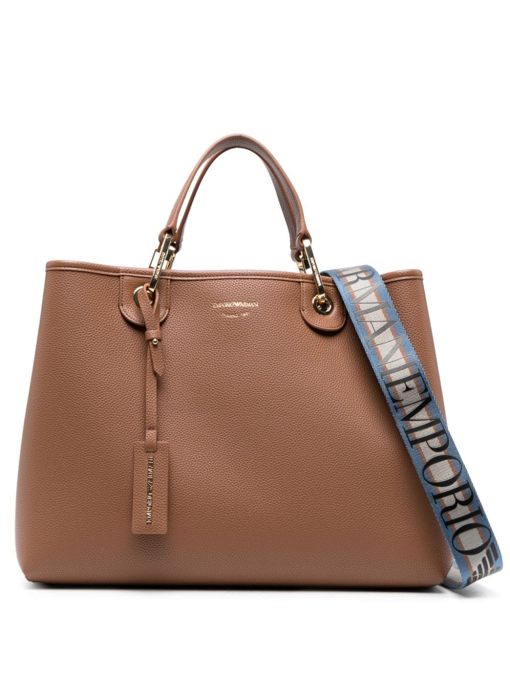 EMPORIO ARMANI CAPSULE Bags.. Leather Brown