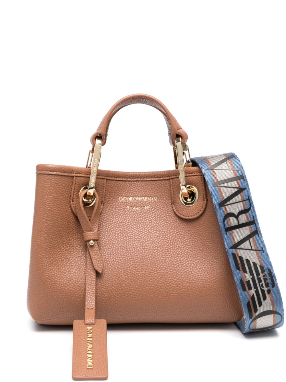 EMPORIO ARMANI CAPSULE Bags.. Leather Brown