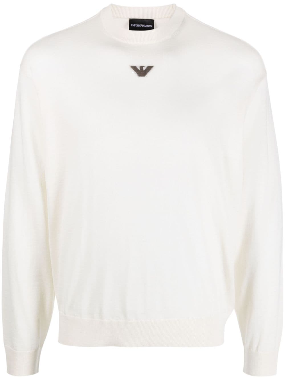 Emporio Armani Sweaters White