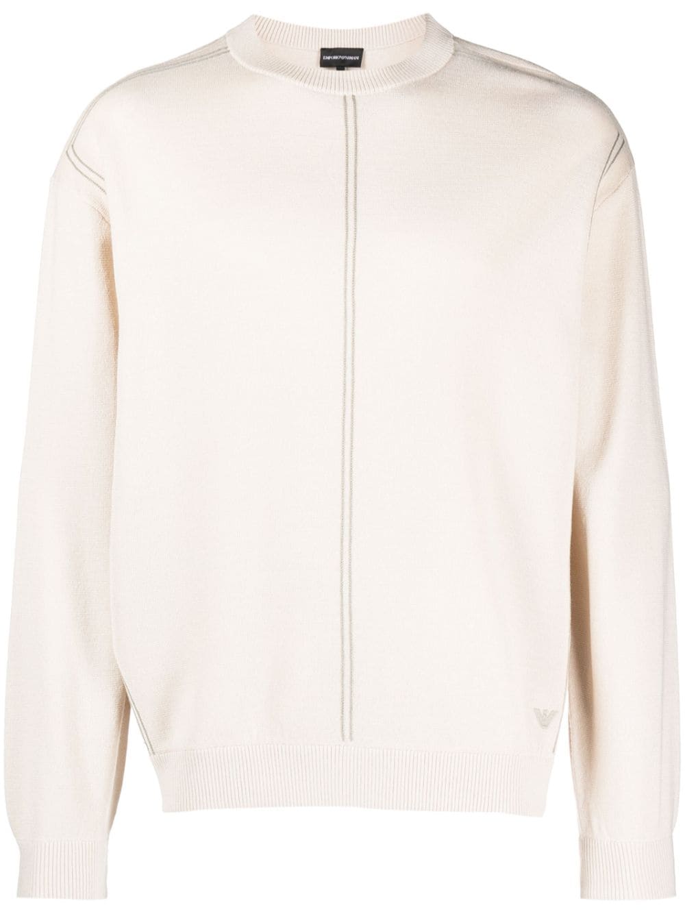 Emporio Armani Sweaters Beige