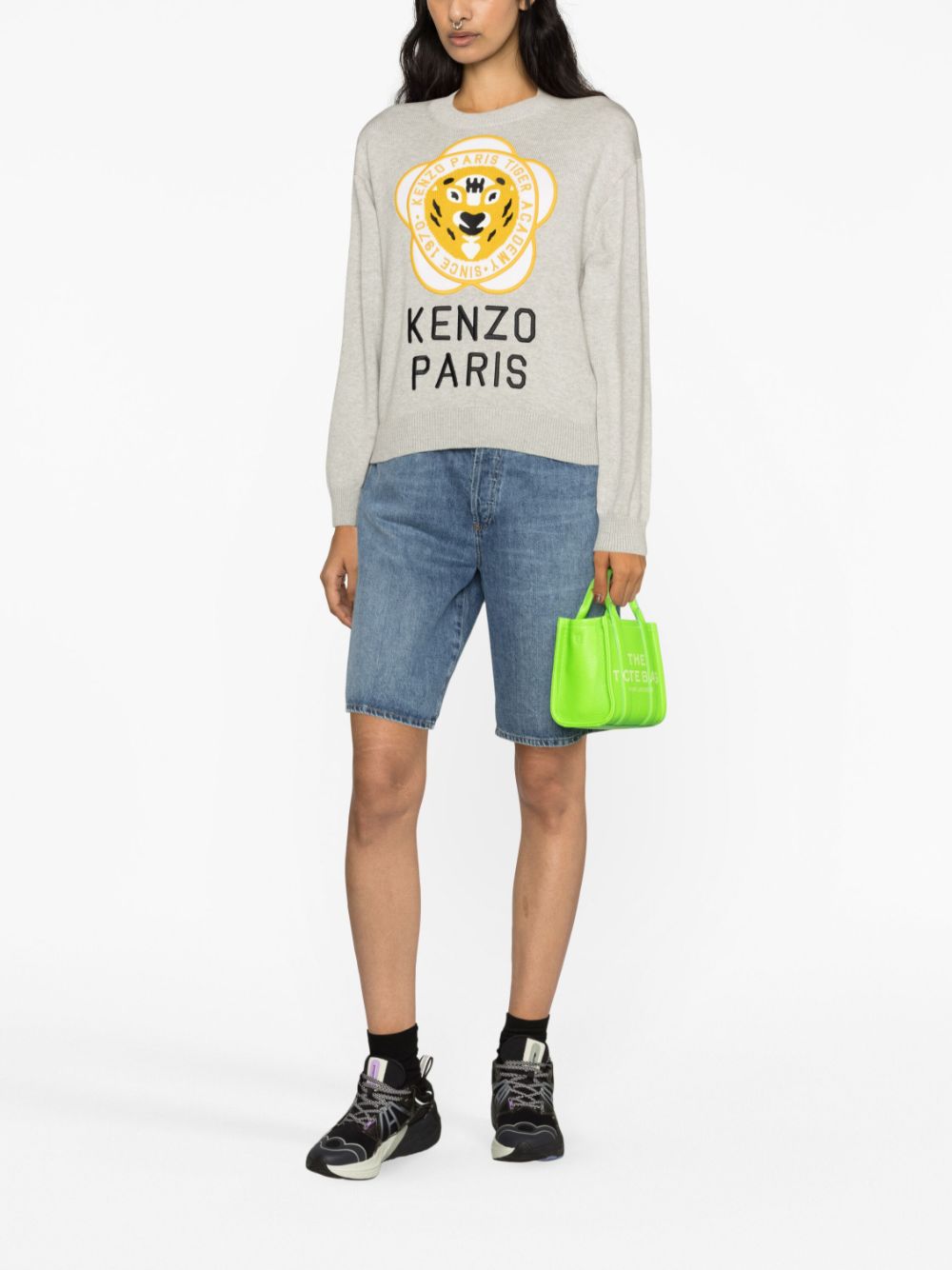 Kenzo Sweaters Grey