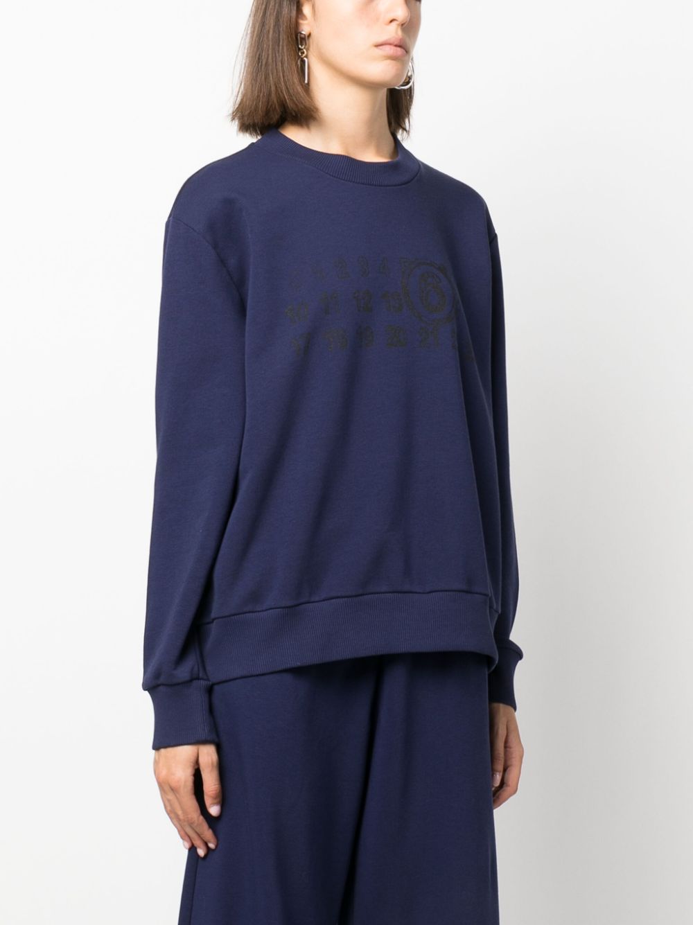 MM6 Maison Margiela Sweaters Blue