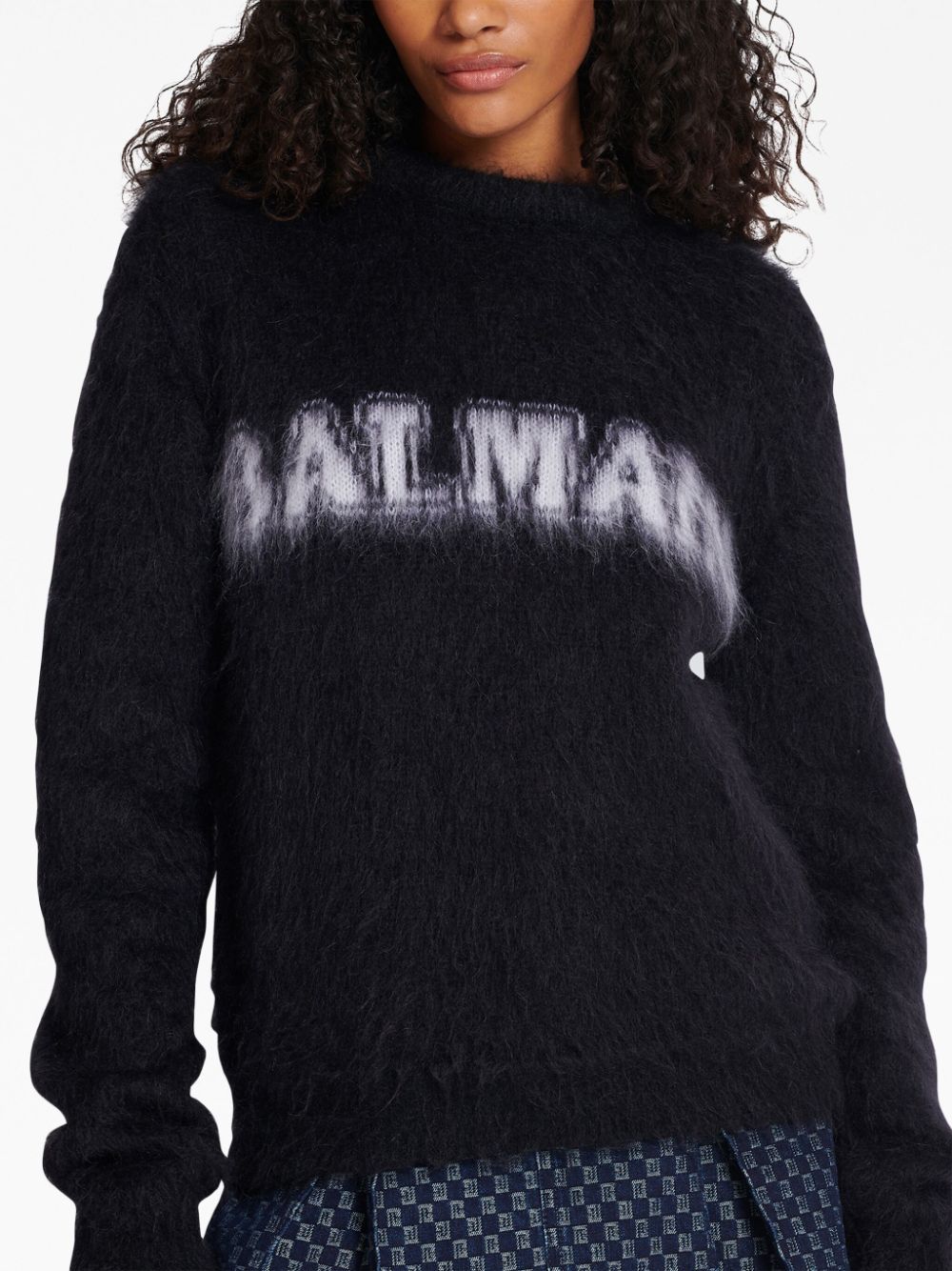 Balmain Sweaters Black