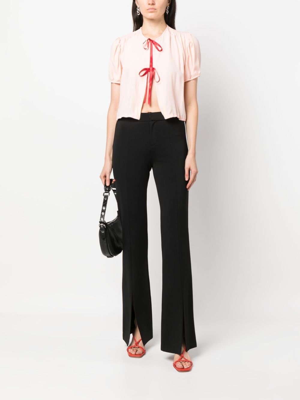 Alice + Olivia Trousers Black